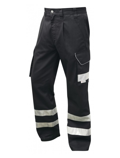 Leo Ilfracombe Cargo Trouser - Black Clothing